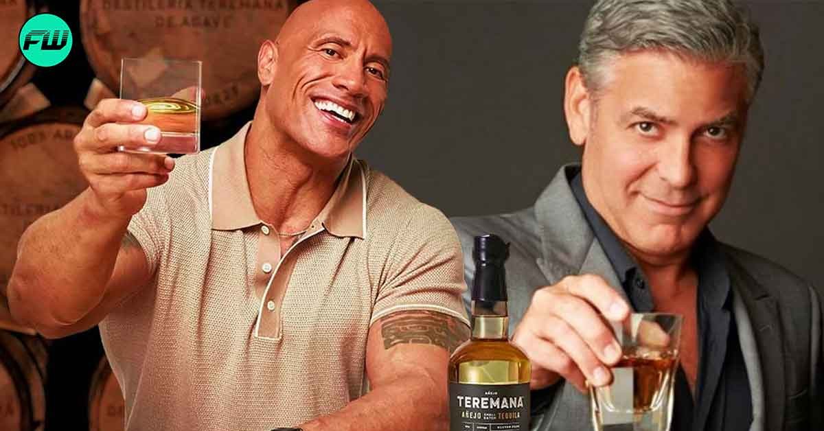 "That's wild": Dwayne Johnson Disses George Clooney, Claims His $3.5B Tequila Brand Outsold Clooney's 'Casamigos' by a Whopping 830,000 Cases