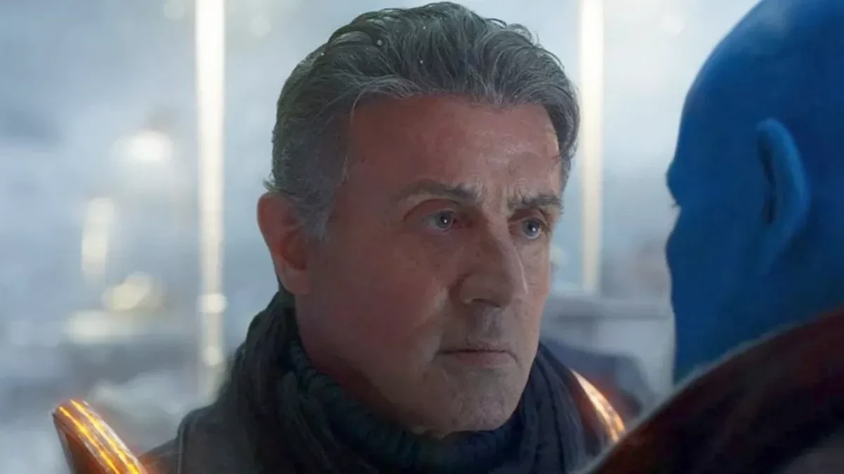 Sylvester Stallone in Guardians of the Galaxy 
