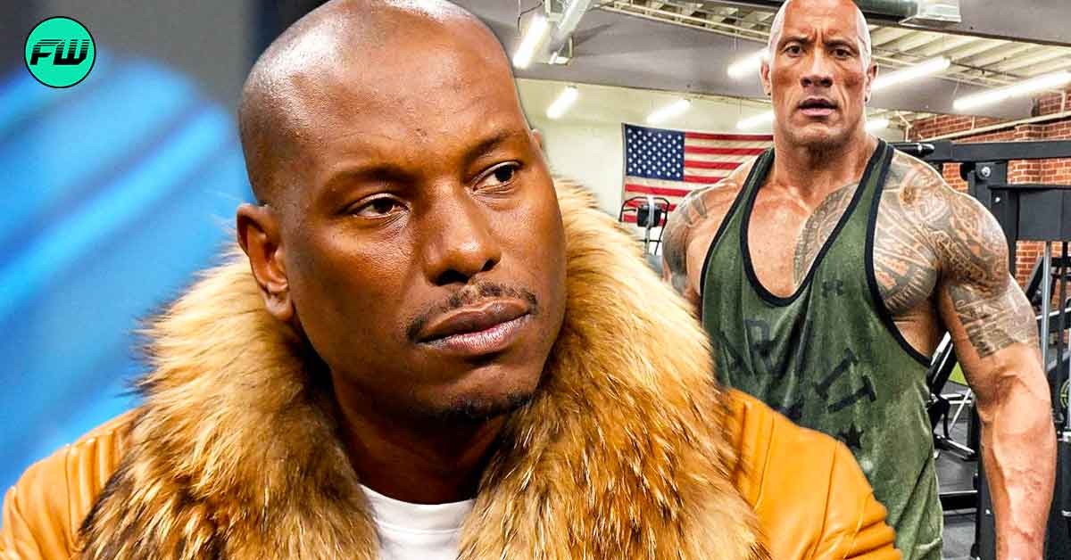 tyrese gibsons and dwayne johnson