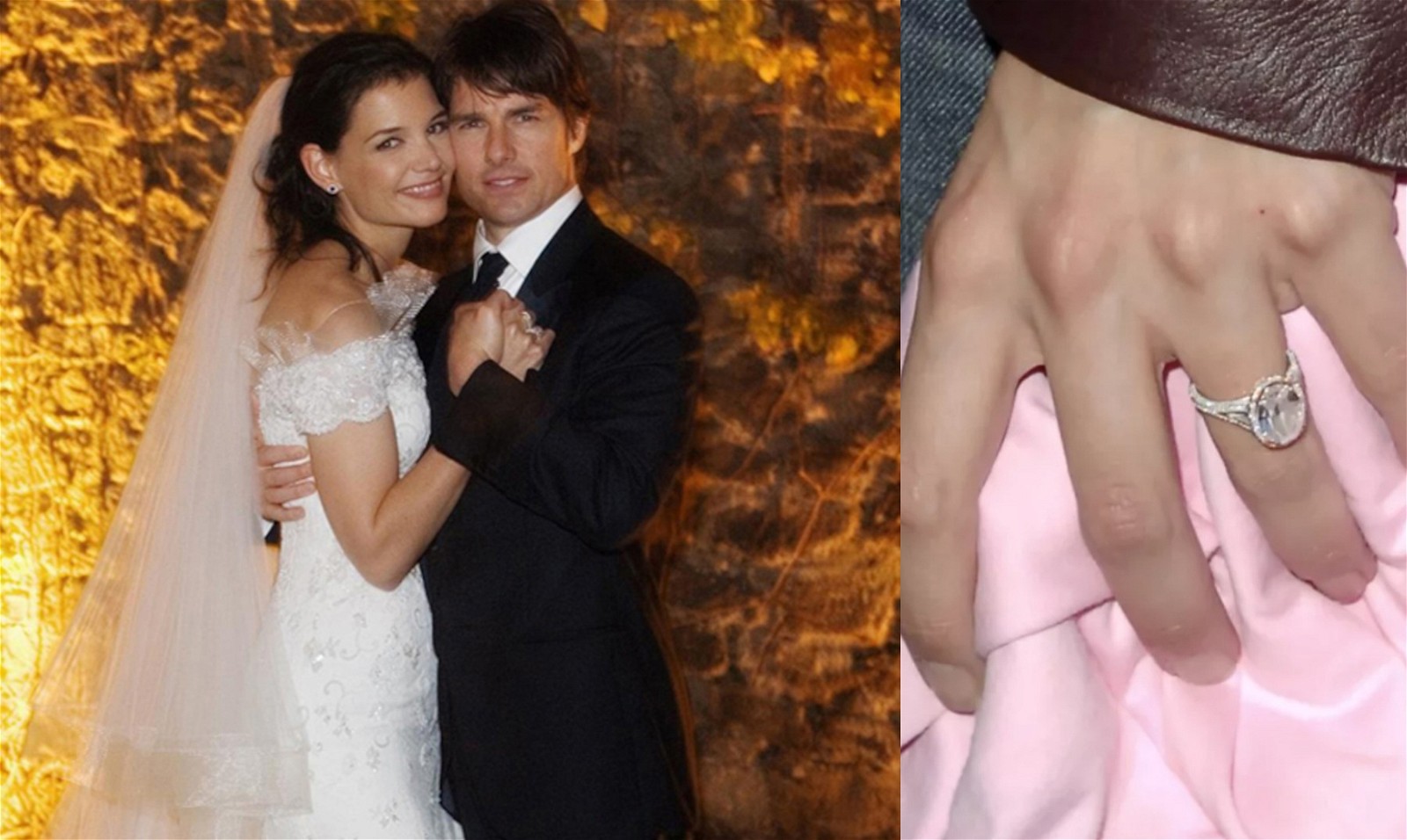 Katie Holmes' engagement ring from Tom Cruise 