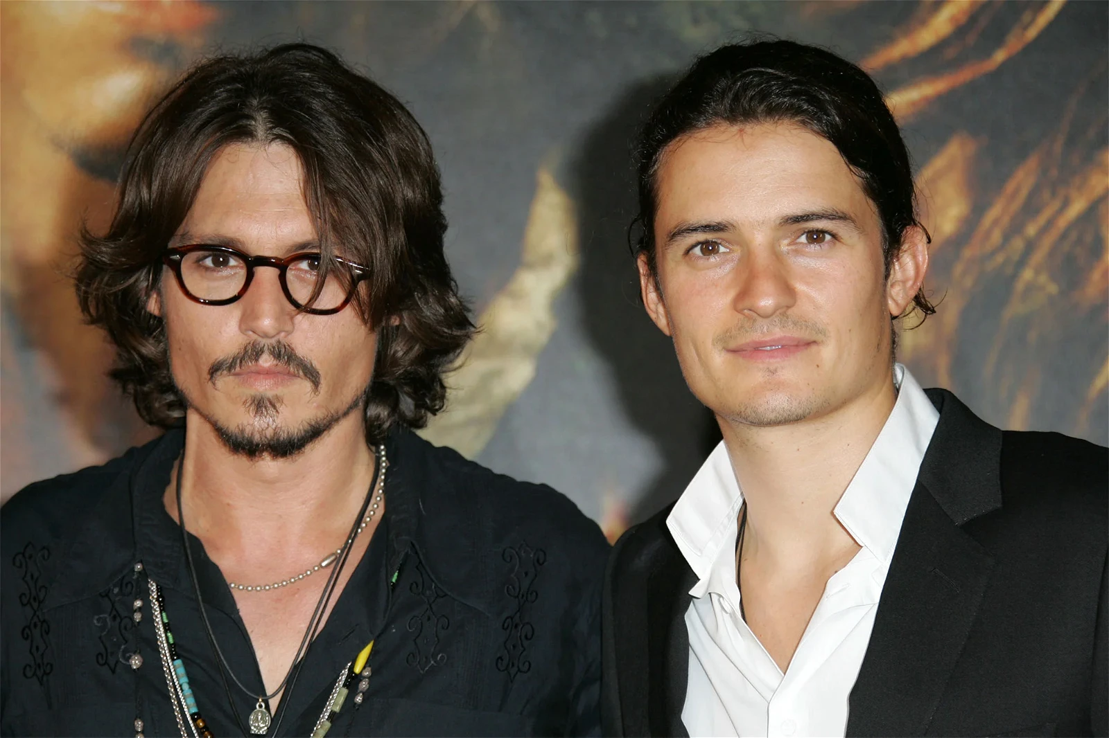 Johnny Depp and Orlando Bloom 