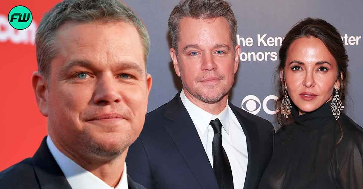 "I can't, I'm not going anywhere": Matt Damon's Lies Exposed By Luciana Barroso Who Rejected His Request To Go Out With Him On Their First Meeting
