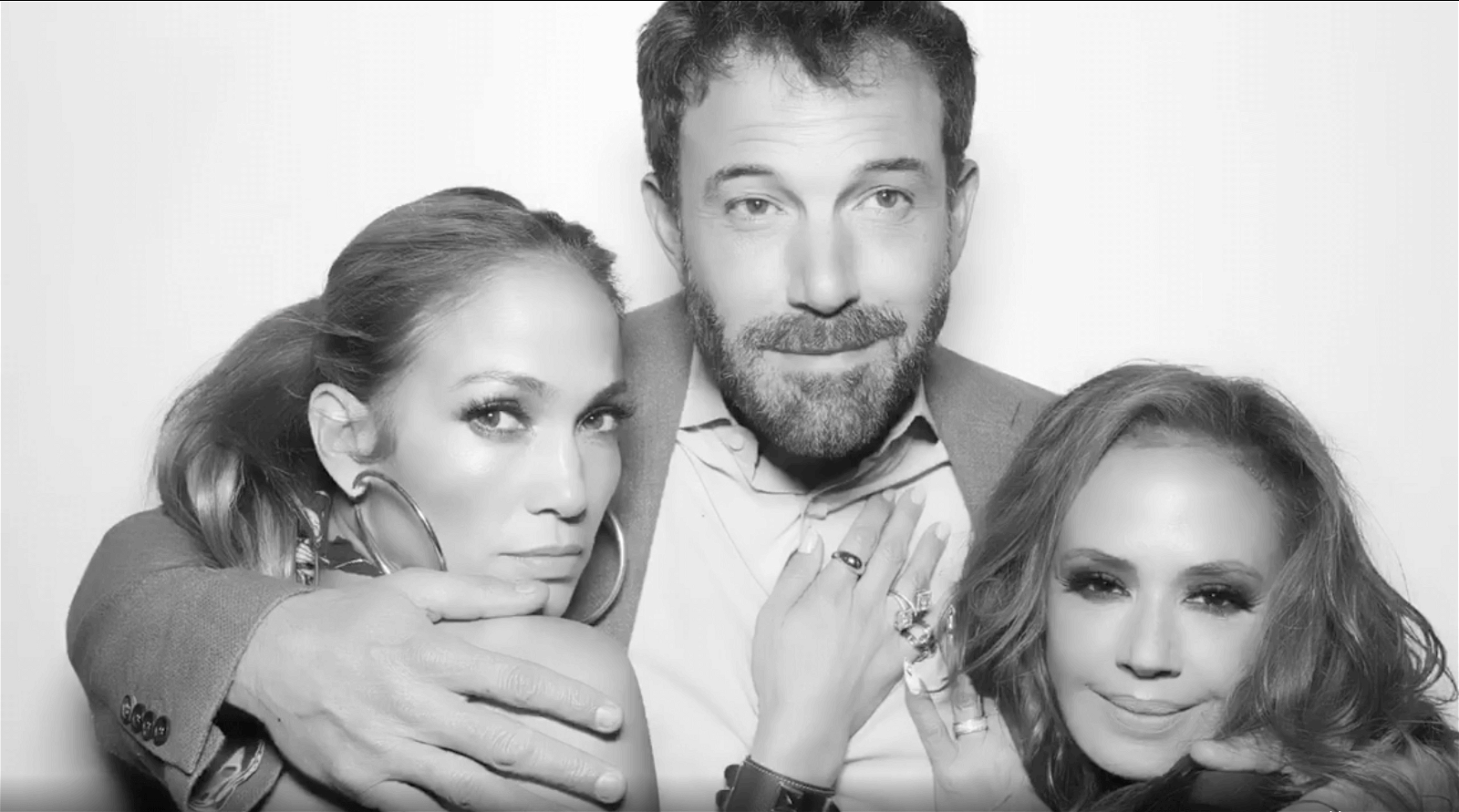 Jennifer Lopez with Ben Affleck and Leah Remini (1)