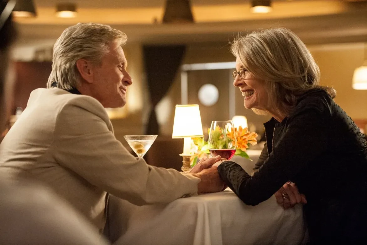 Michael Douglas and Diane Keaton had fun shooting with each other
