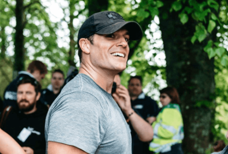 Henry Cavill at Durrell Challenge in 2018