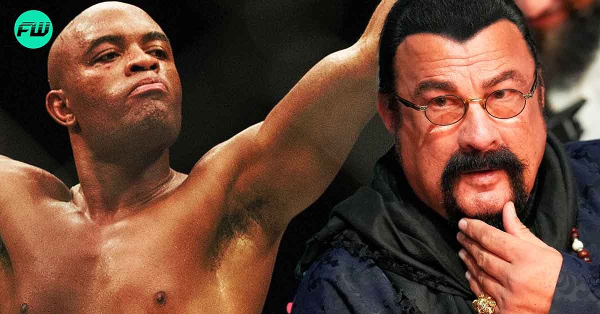 UFC God Anderson Silva Thought Steven Seagal Was Joking When 'Under Siege' Star Claimed He Invented the Kick That Won Silva the 2011 Championship