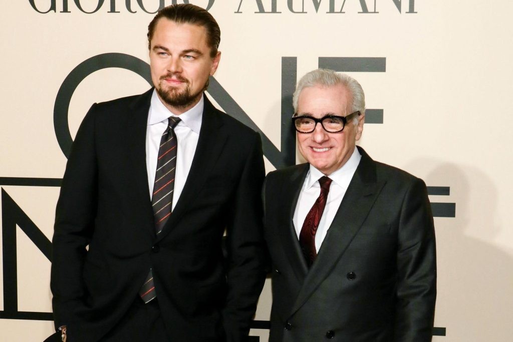 Leonardo Dicaprio and Martin Scorsese