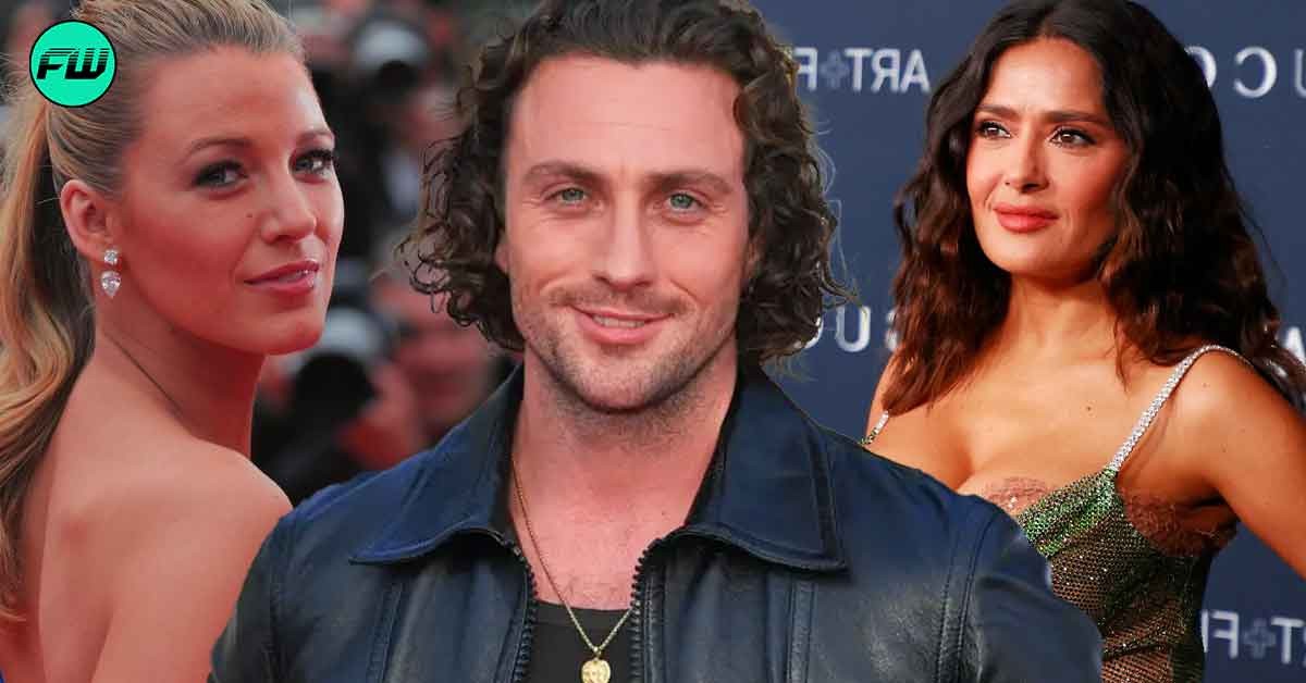 Blake Lively Had No Qualms Spitting on Co-Star's Face After Salma Hayek Slapped Him in $83 Million Film With Aaron Taylor-Johnson