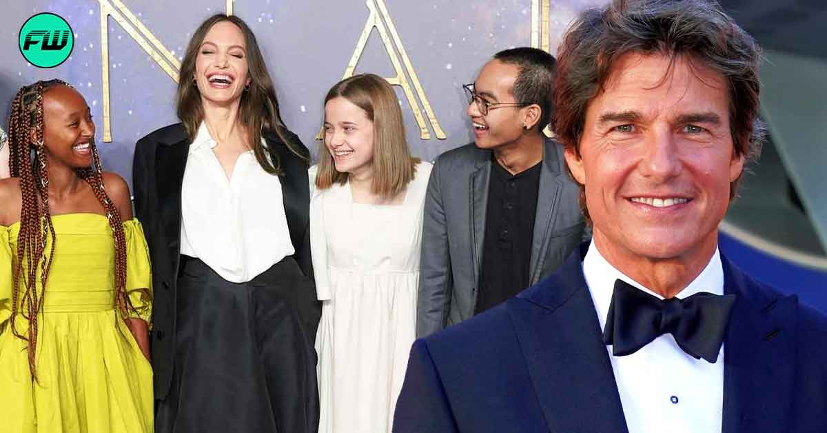 “I think it’s very hard for them to see": Angelina Jolie Banned Her Kids to Watch $293M Movie She Stole from Tom Cruise