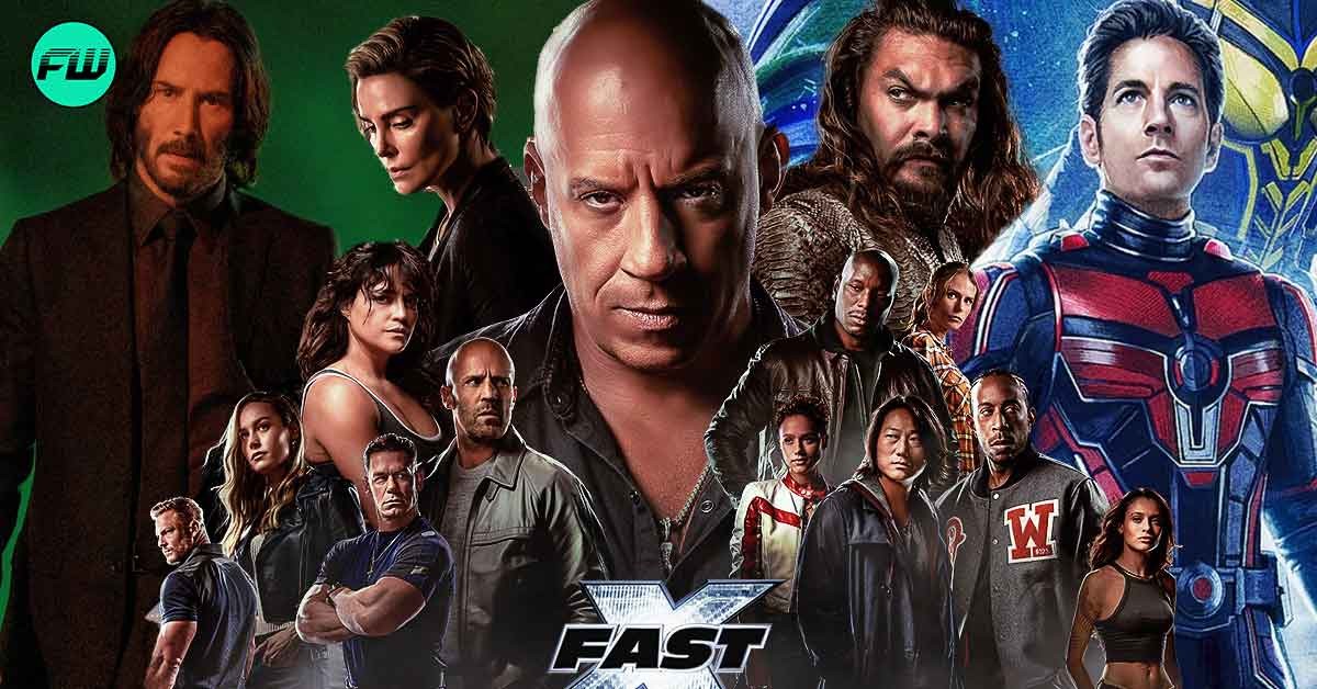 "Look out Super Mario": Fast X Annihilates Keanu Reeves' John Wick 4, Marvel's Ant-Man 3 for 3rd Highest Grossing 2023 Movie as Vin Diesel Fans Target Chris Pratt's $1B Film 
