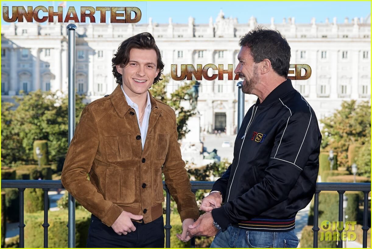 Tom Holland and Antonio Banderas starred in Uncharted