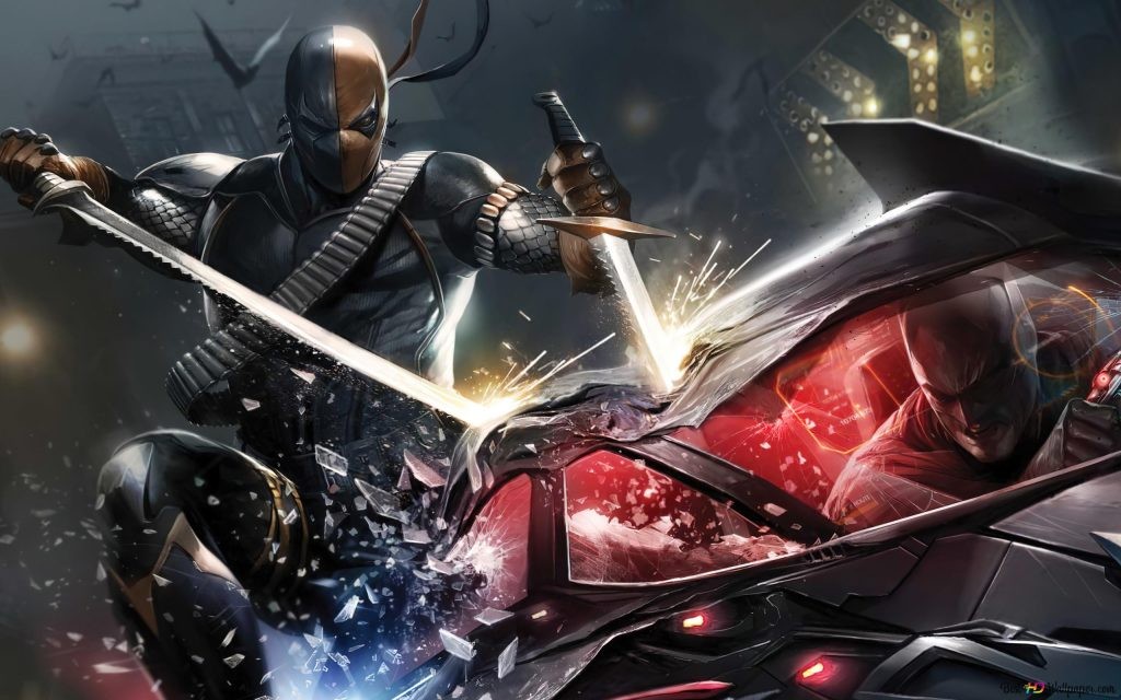 batman vs deathstroke dc comics wallpaper 2560x1600 7