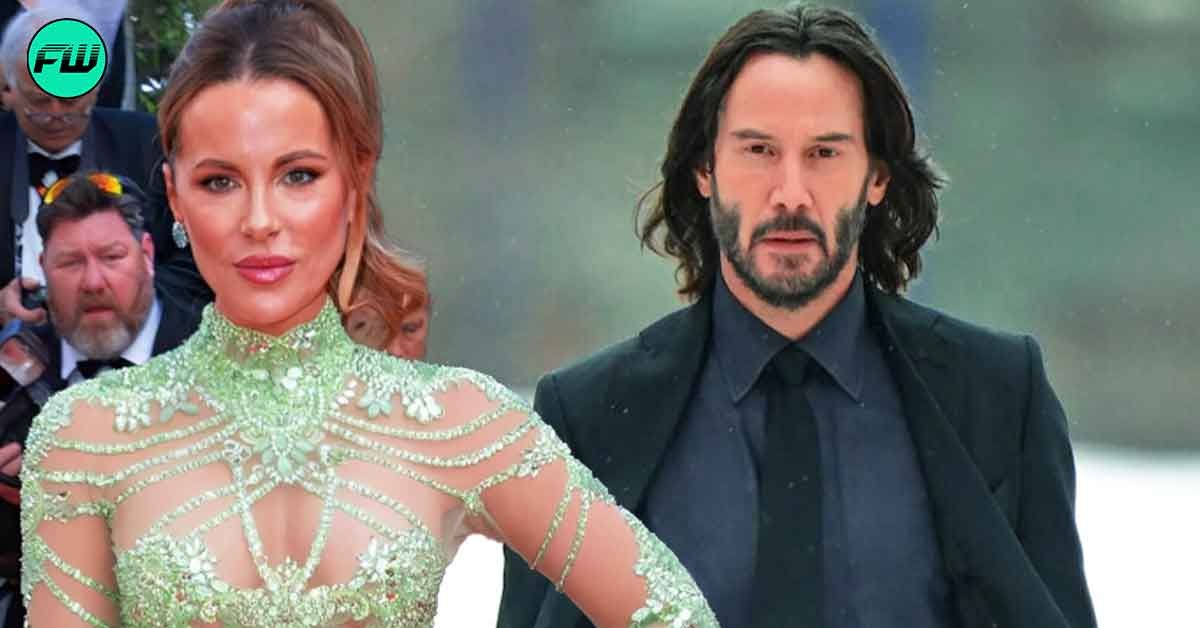 Kate Beckinsale Avoided Humiliating Wardrobe Malfunction Thanks to Keanu Reeves Who Asked No Question Before Jumping in to Help Her at Cannes