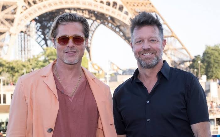 Brad Pitt and David Leitch 