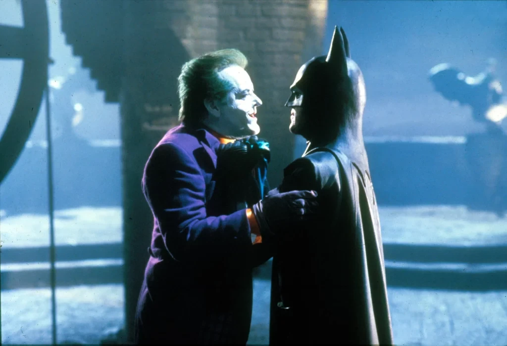 Jack Nicholson's Joker & Michael Keaton's Batman