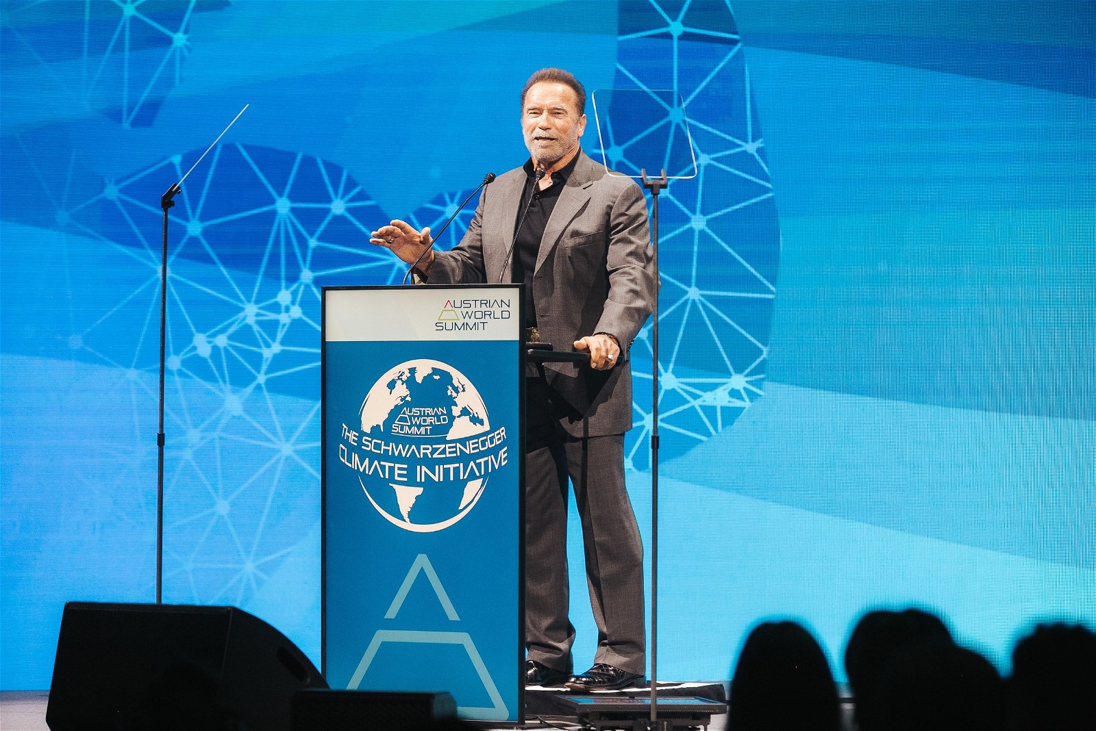 Schwarzenegger at the Austrian World Summit