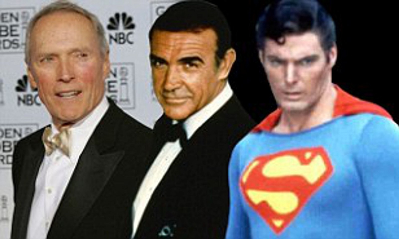 Clint Eastwood rejected the role of James Bond and Superman