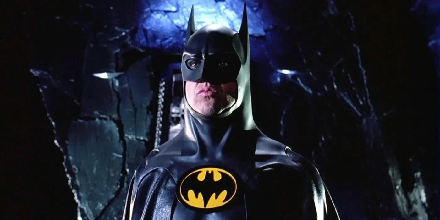 Michael Keaton as Batman in a still from Batman (1989)