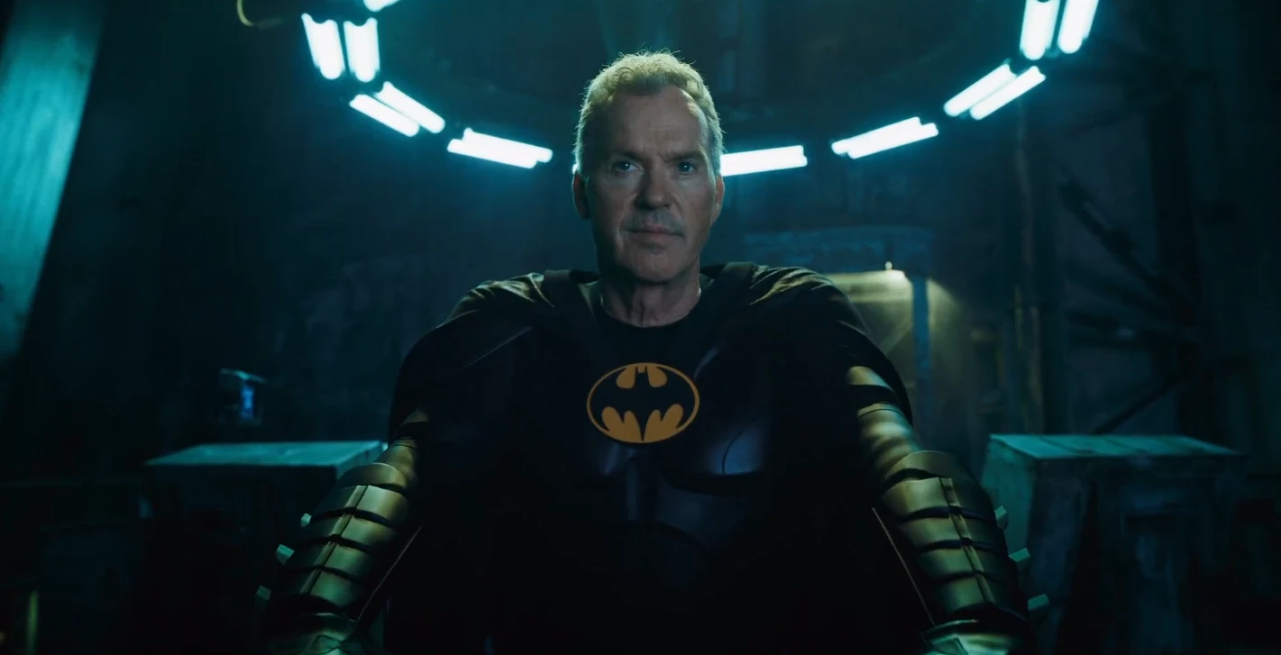 Michael Keaton returns as Batman in the upcoming The Flash