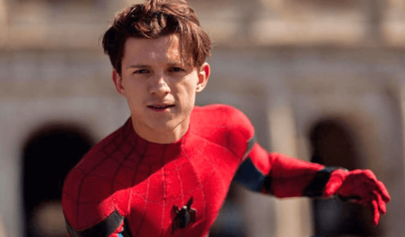 Tom Holland as Spider-Man 