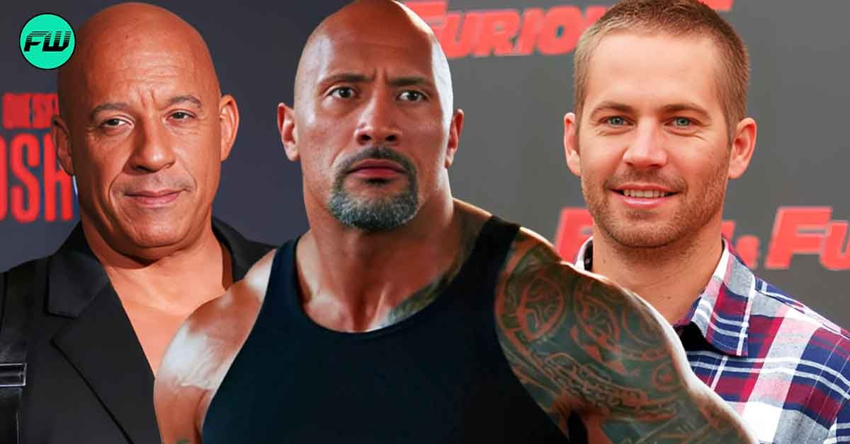 Dwayne Johnson Despised Vin Diesel for Using Paul Walker's Death to Manipulate Him: "Leave them out of it"