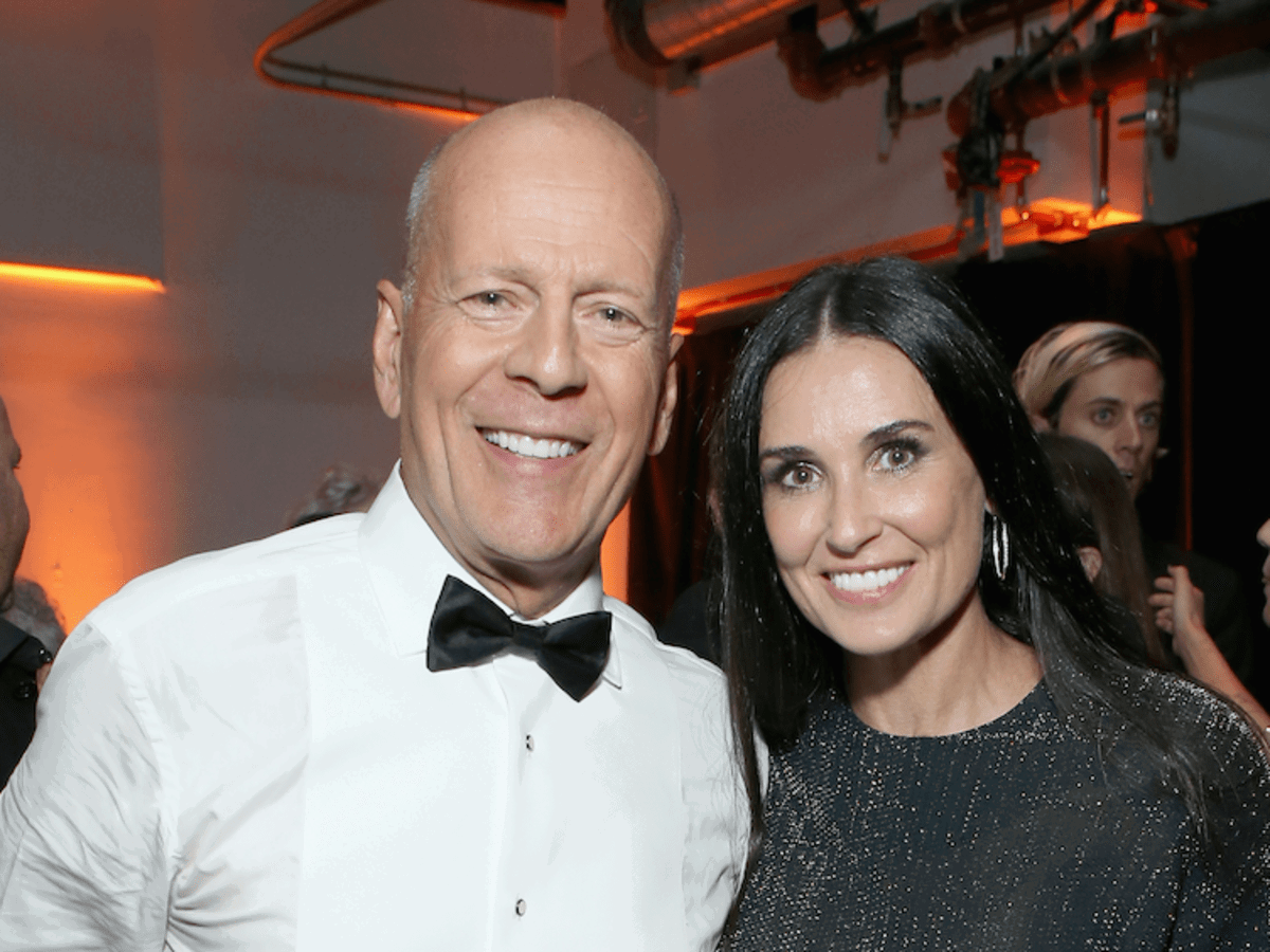 Bruce Willis and Demi Moore