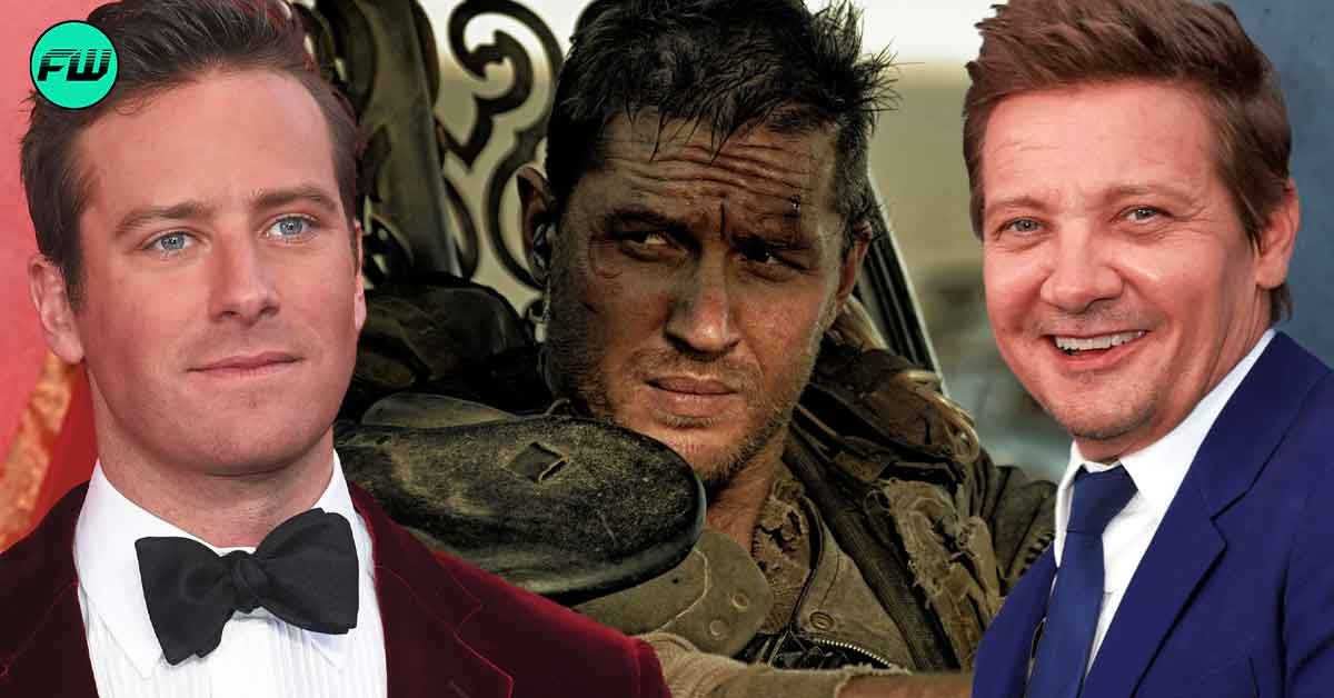 "There was this intensity": Tom Hardy Spat at Armie Hammer to Beat Him and MCU Star Jeremy Renner In Mad Max: Fury Road Race