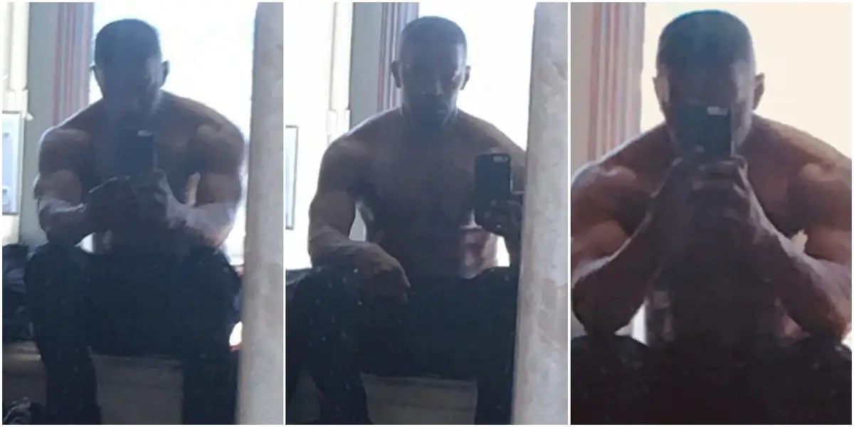 Jamie Foxx transforms into Mike Tyson for his biopic role