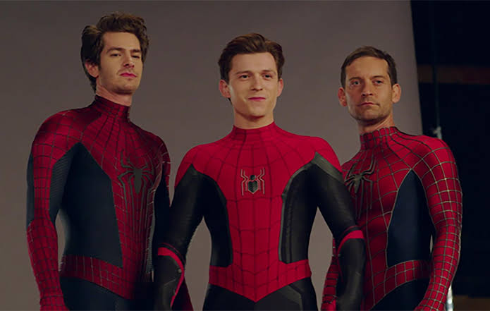 Andrew Garfield, Tobey Maguire, and Tom Holland