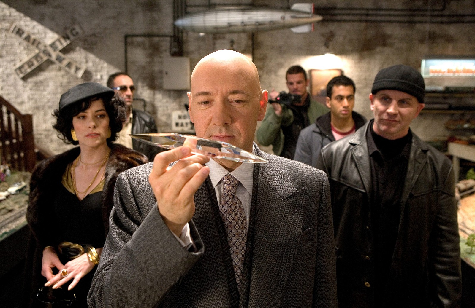 Kevin Spacey as Lex Luthor in a still from Superman Returns 