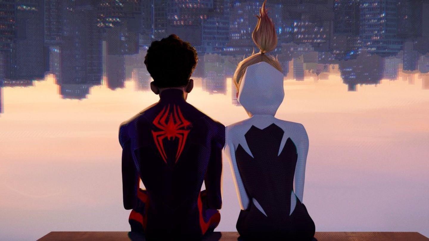 Miles Morales and Spider-Gwen