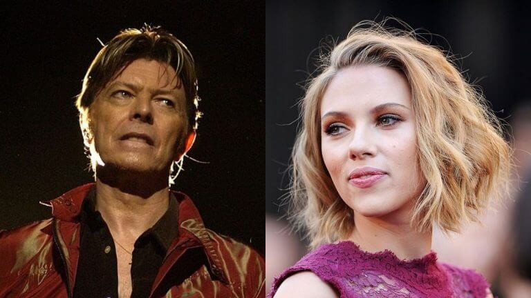 Late singer, David Bowie is Scarlett Johansson's first love