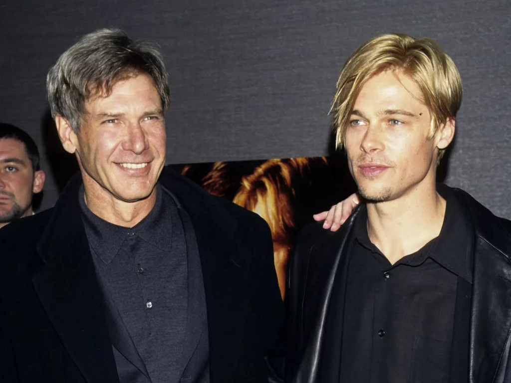 Harrison Ford and Brad Pitt