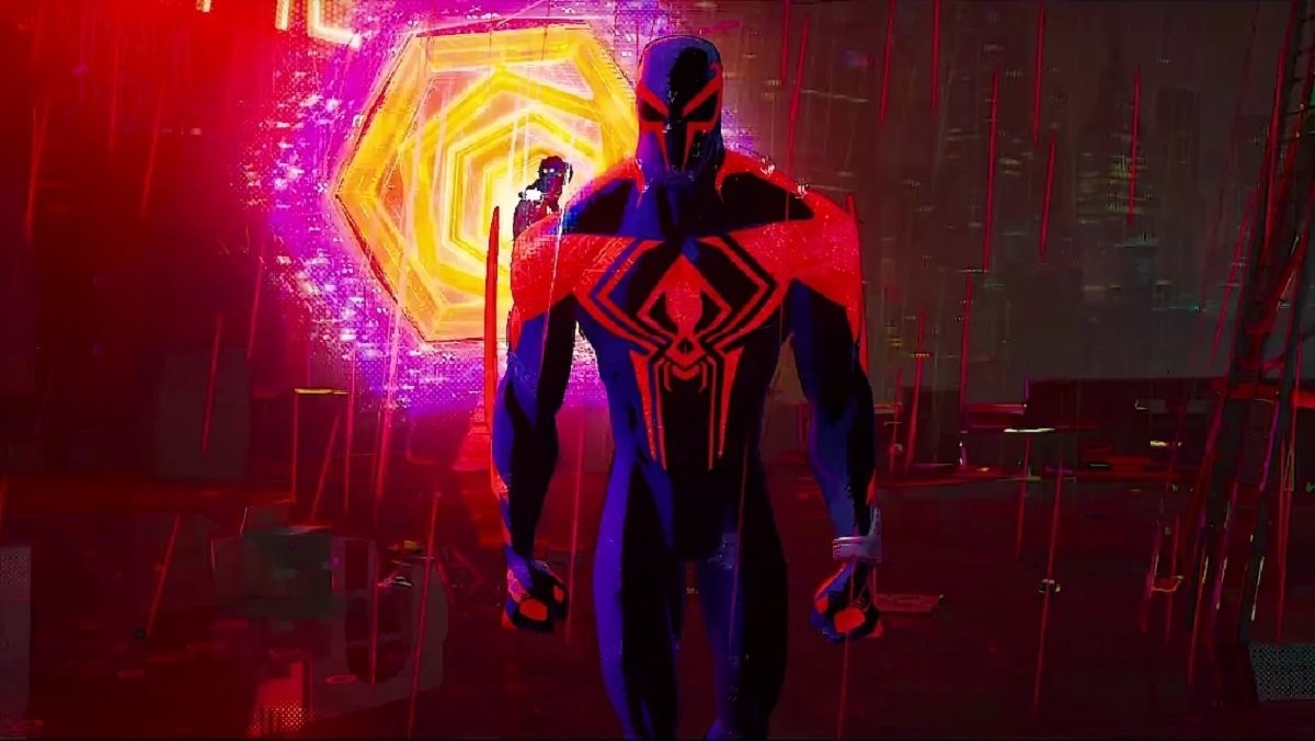 Spider-Man 2099 (voiced by Oscar Isaac)
