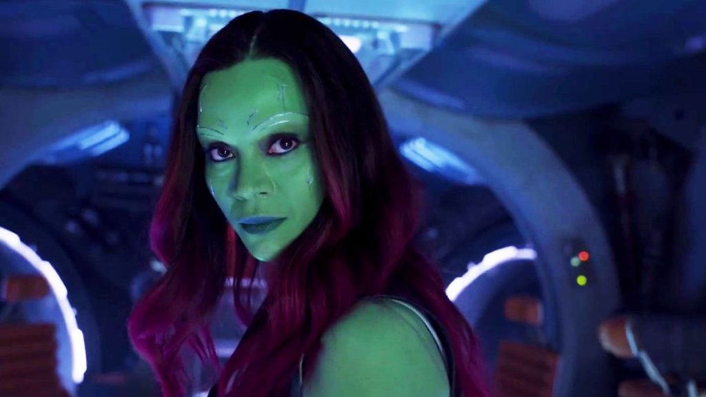 Zoe Saldana as Gamora