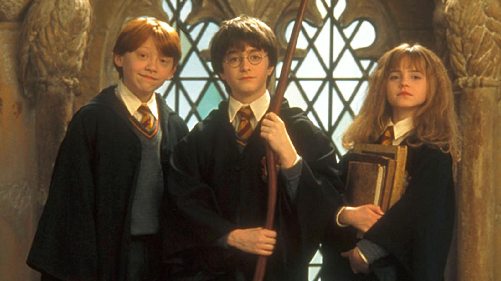 A still from Harry Potter and the Philosopher's Stone 