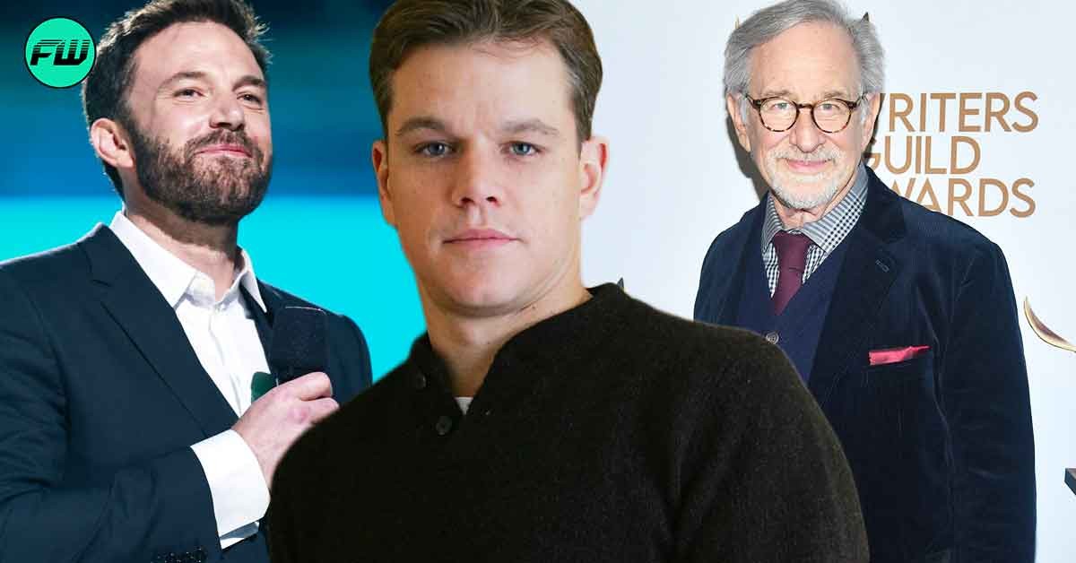 “He looked the part”: Matt Damon’s Face Saved Him from Getting Fired by Steven Spielberg from $482M Movie After Director Hated His Fame With Ben Affleck