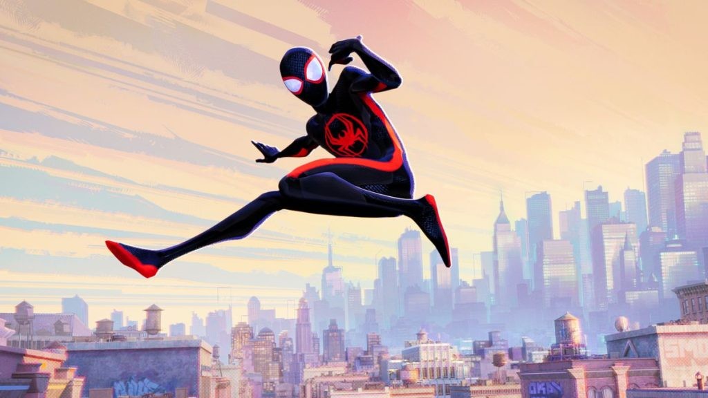 Miles Morales in Across The Spider-Verse
