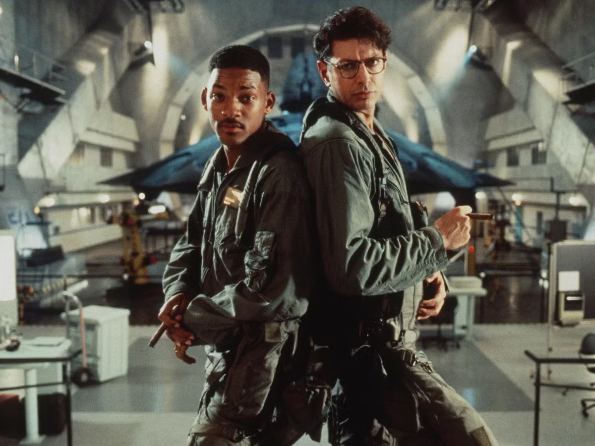 Will Smith and Jeff Goldblum in Independence Day (1996)