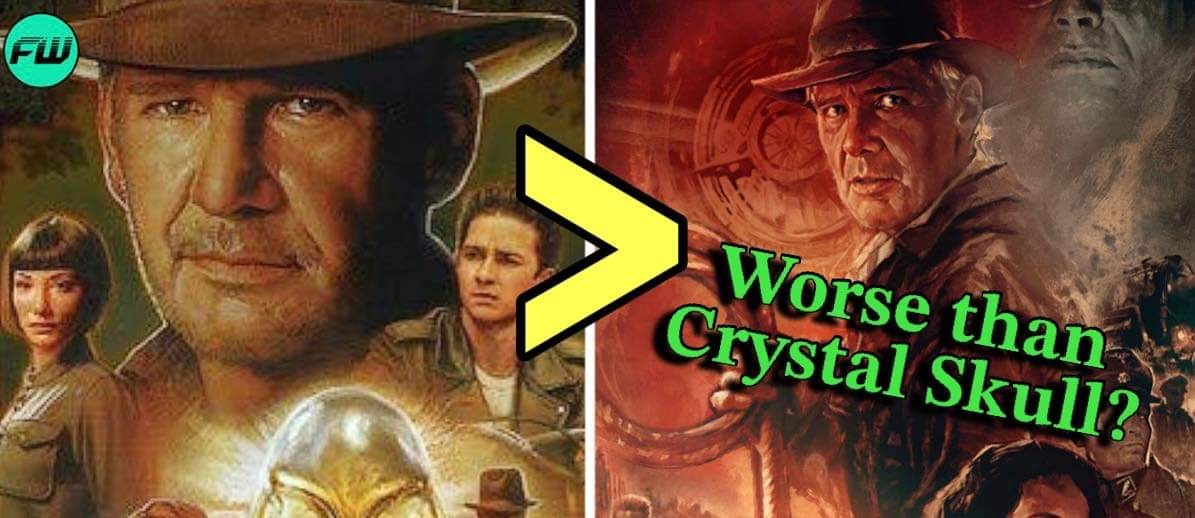 indiana jones and the dial of destiny is worse than crystal skull