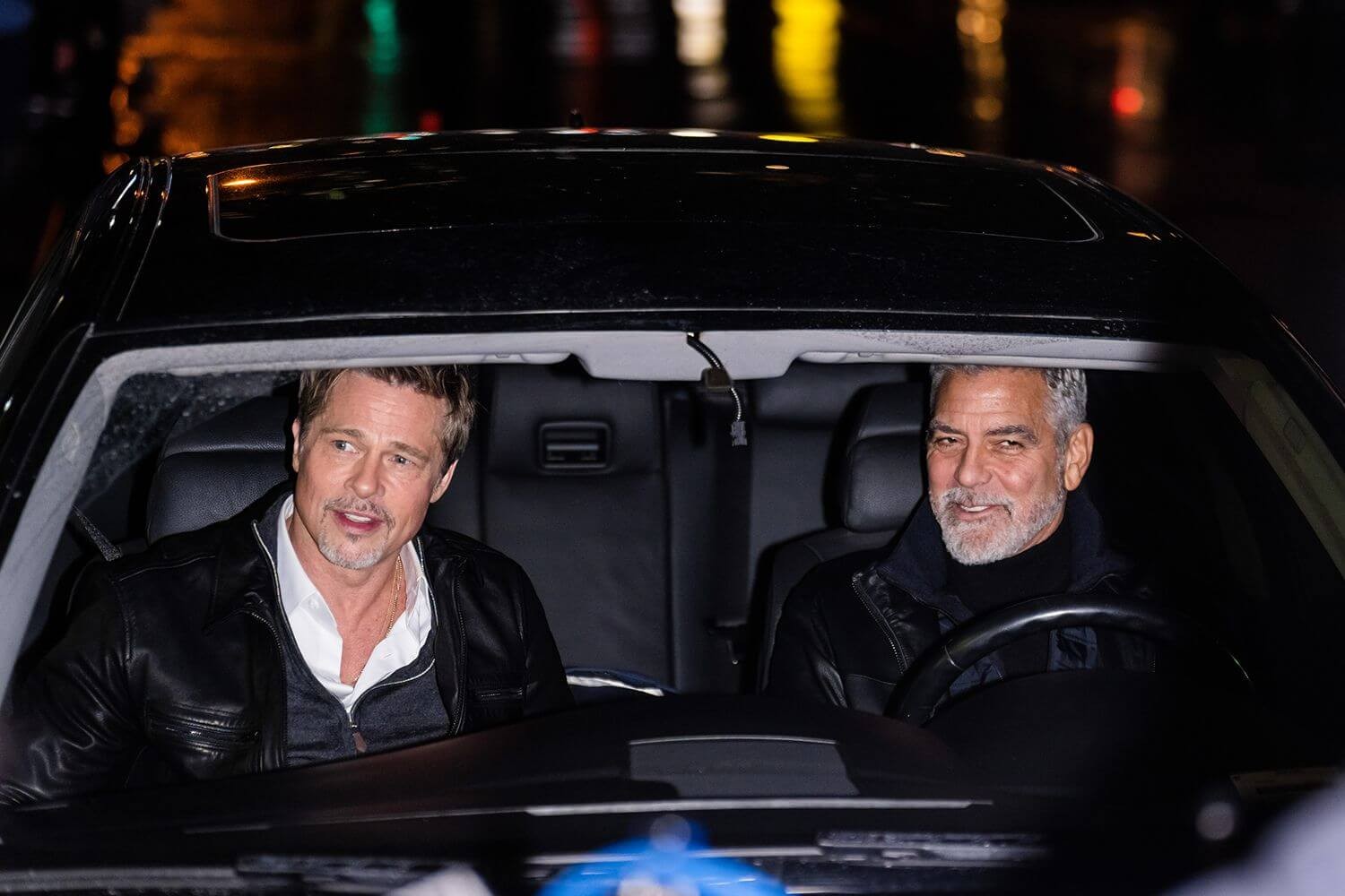 Brad Pitt and George Clooney filmed some scenes for upcoming spy thriller in NYC