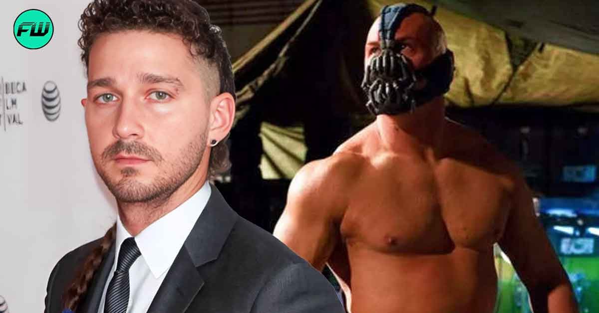 "I'm n*ked on his shoulder": Shia LaBeouf Explains Knocking Out Bulked Up Tom Hardy When Actor Was Preparing for Bane Role
