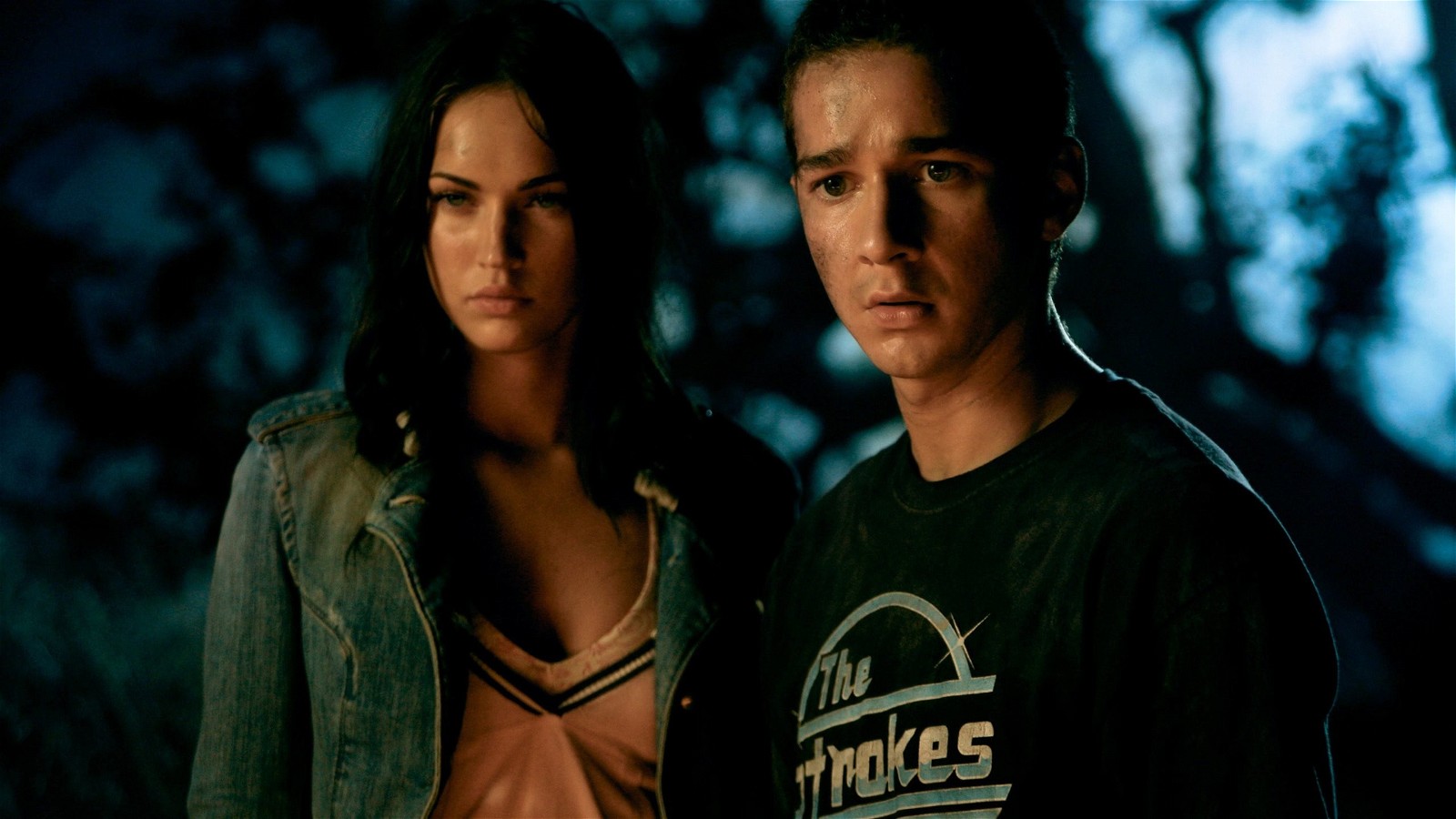 Shia LeBeouf and Megan Fox in a still from Transformers