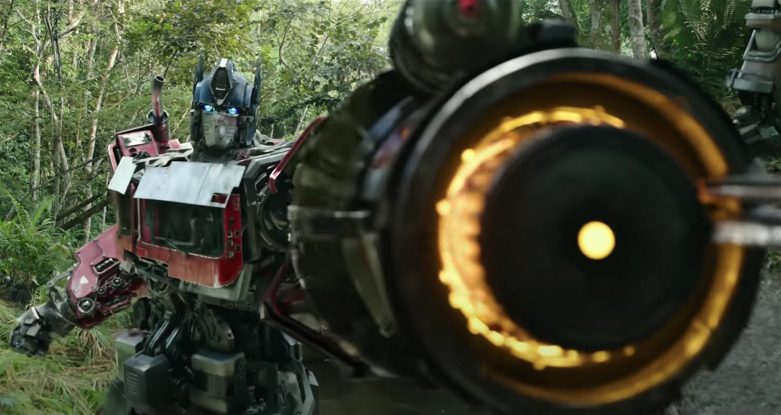 A still from Transformers: Rise of The Beasts 