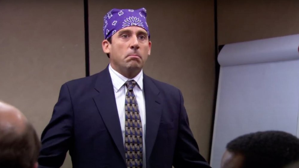Steve Carrell as Michael Scott/Prison Mike in The Office.