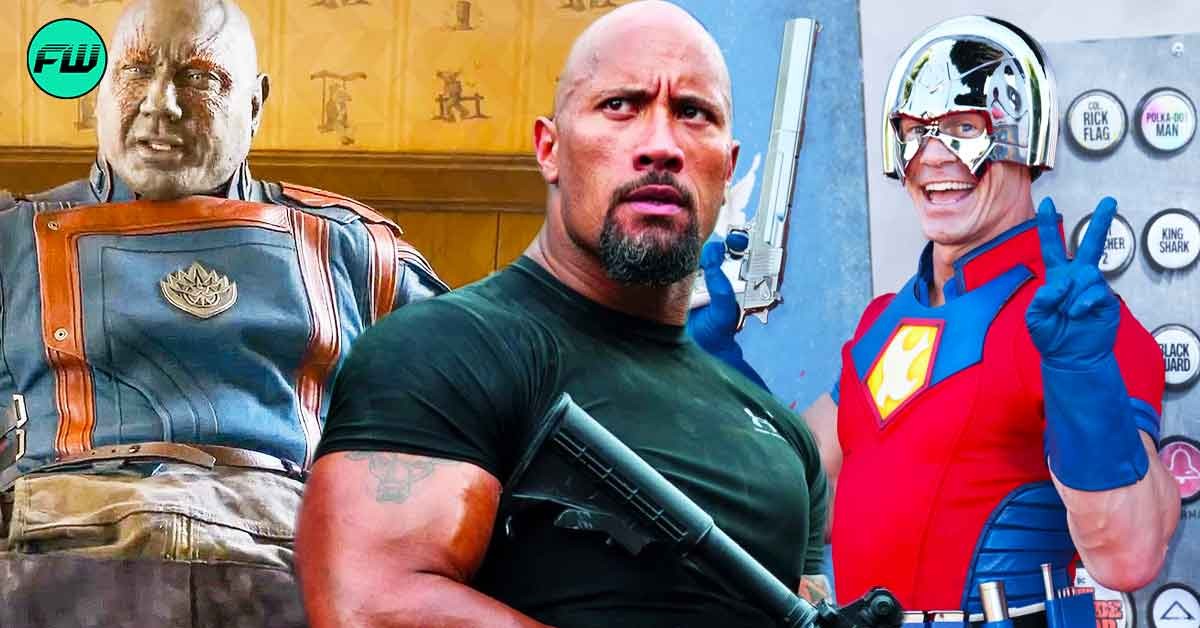 "Dave Bautista and John Cena>>>>Dwayne Johnson": After Guardians of the Galaxy Vol. 3 and Fast X, Fans Convinced The Rock's $800M Fortune Won't Ever Beat Cena and Bautista's Acting Range