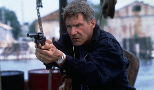 Harrison Ford as Sergeant Tom in The Devil's Own