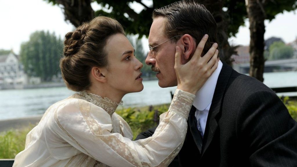 Keira Knightley and Michael Fassbender in A Dangerous Method