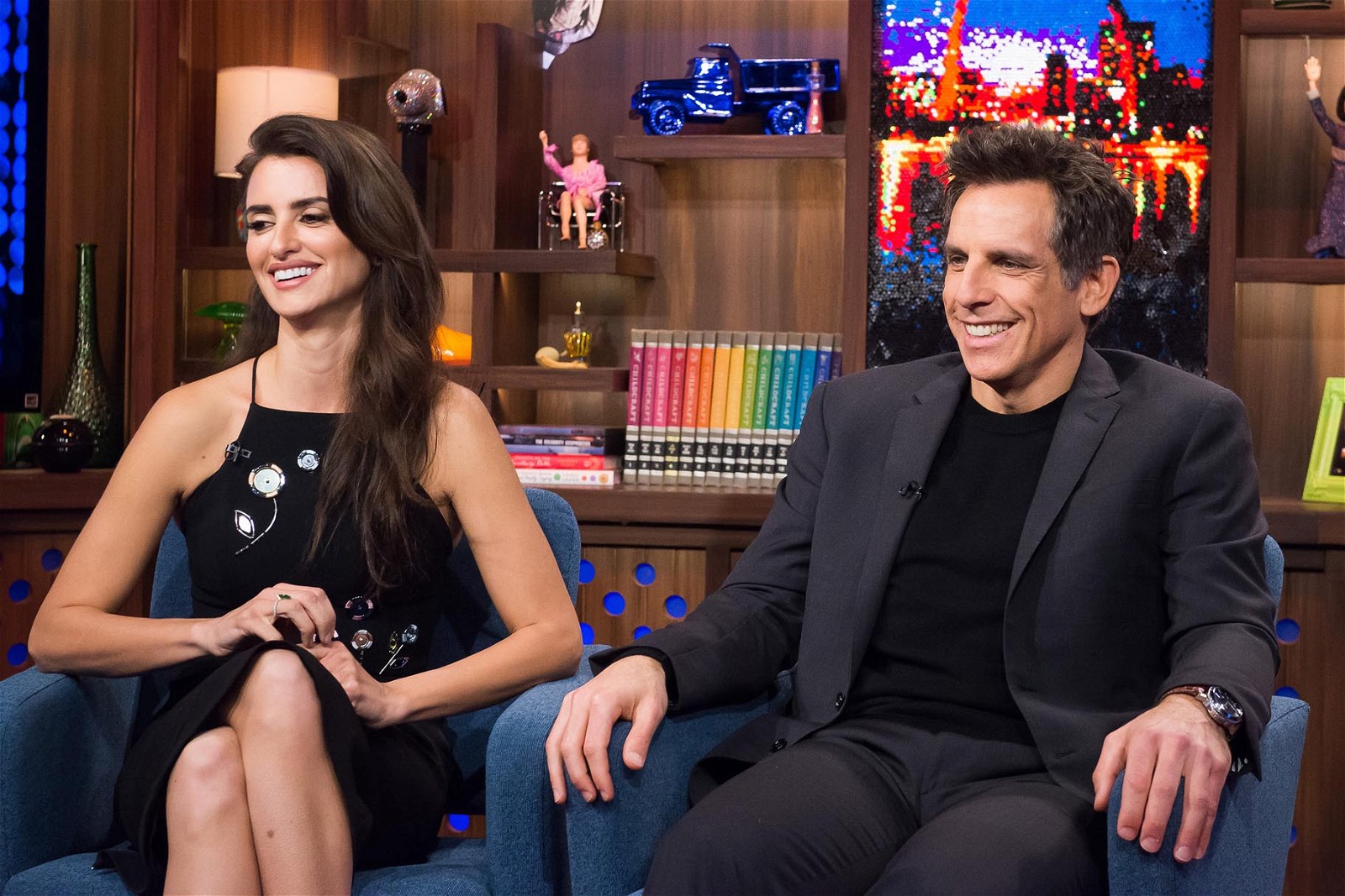 Penelope Cruz and Ben Stiller on Watch What Happens Live with Andy Cohen