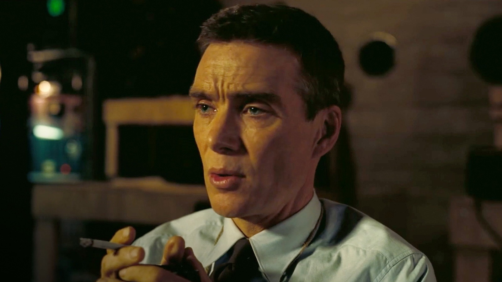 Cillian Murphy as J. Robert Oppenheimer in a still from Oppenheimer 